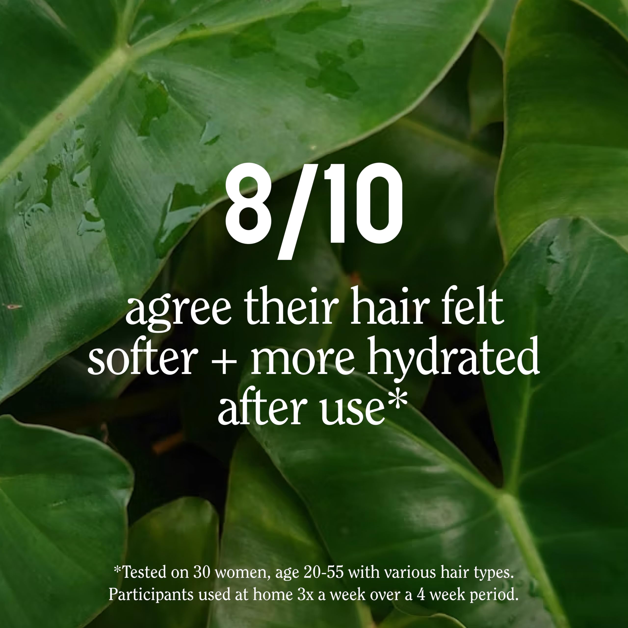 California Naturals Super Moisture Conditioner wet-hair application demonstrates detangling ease