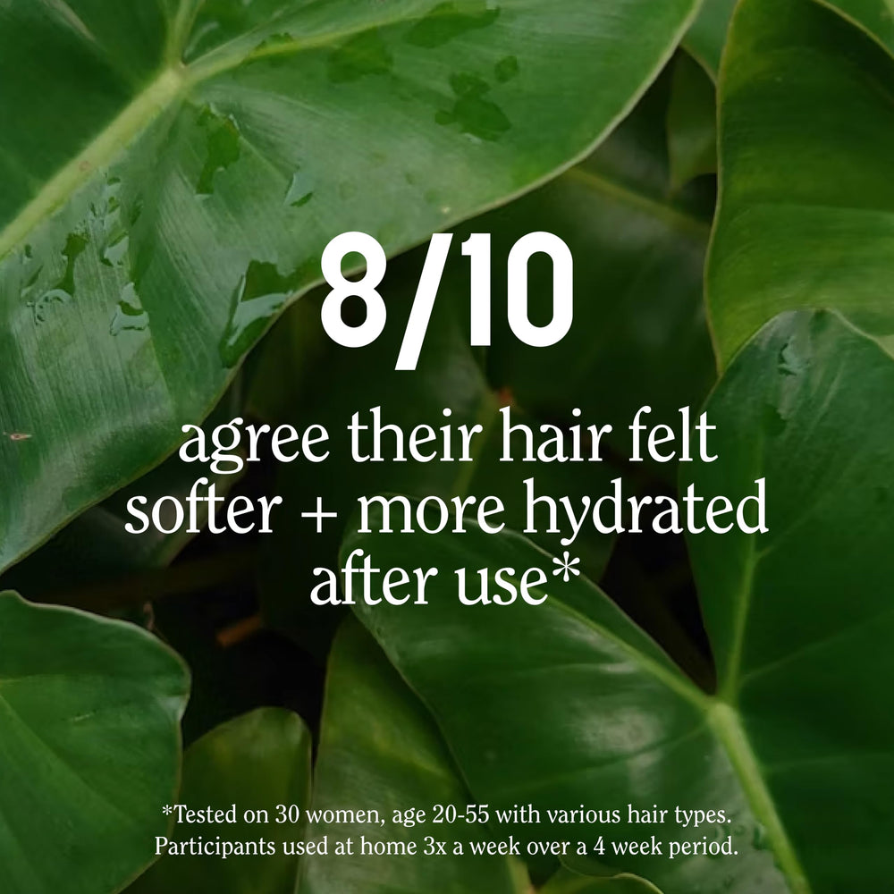 California Naturals Super Moisture Conditioner wet-hair application demonstrates detangling ease