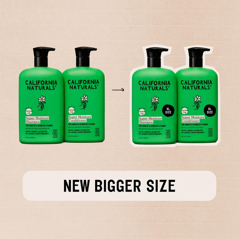 California Naturals Vegan Cruelty-Free badge showcases ethical branding.