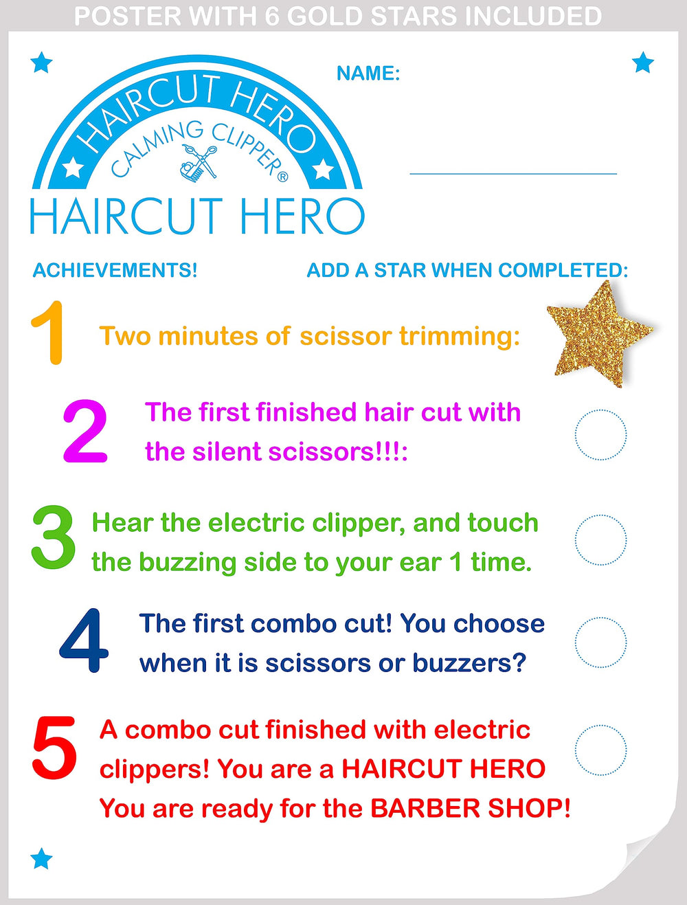 CALMING CLIPPER silent 20pc kit shown for gradual desensitization and stress-free practice