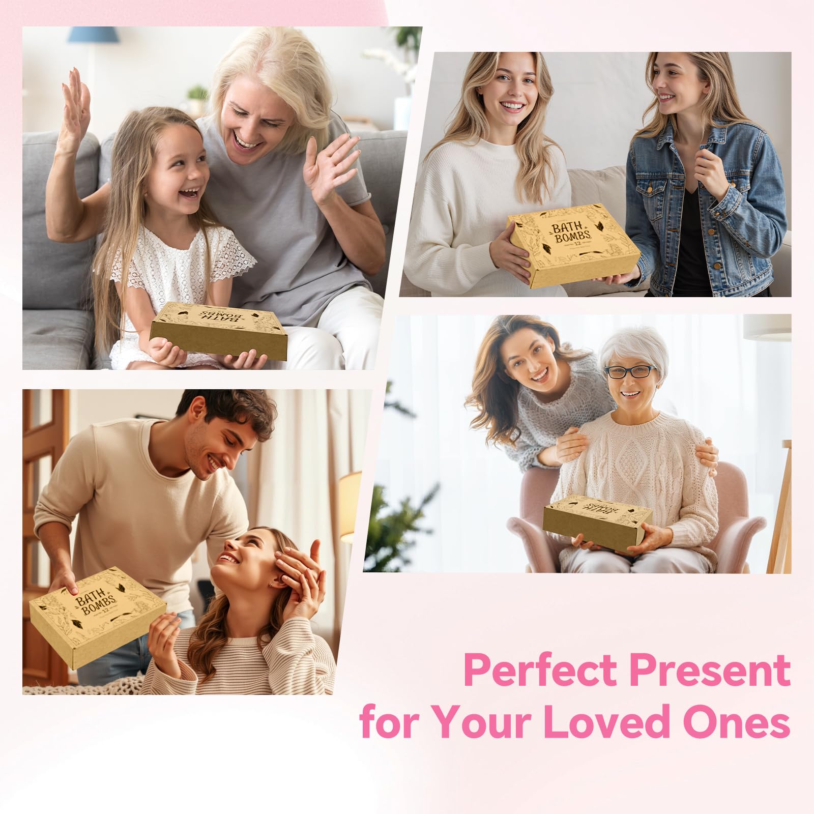 Gift-box presentation offers CalmNfiz as a thoughtful present for holidays and birthdays.