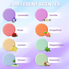 CalmNFiz Coconut Steamers pack view offering a tropical shower escape