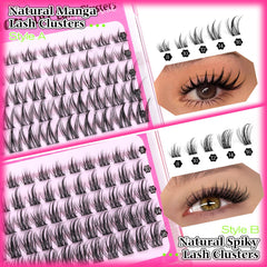 Calphdiar manga charming individual lashes for bold yet elegant style.