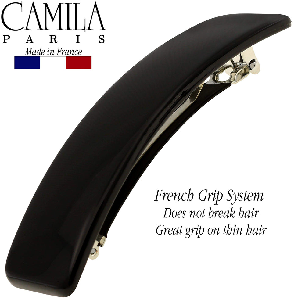Camila Paris CP1476 automatic clasp in action, secure grip without slipping.