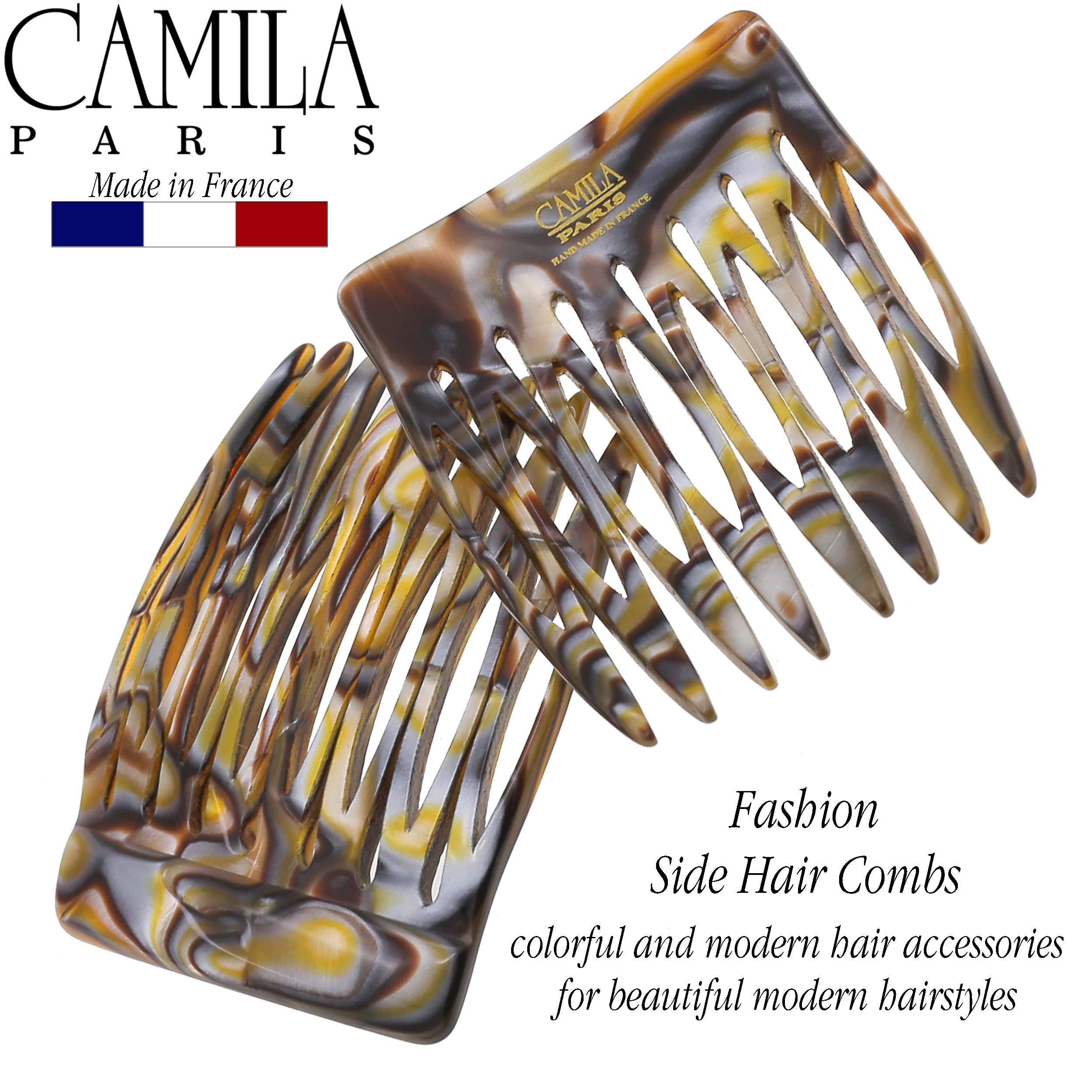 Camila Paris CP2332/2 bun-chignon styling in action with curved design