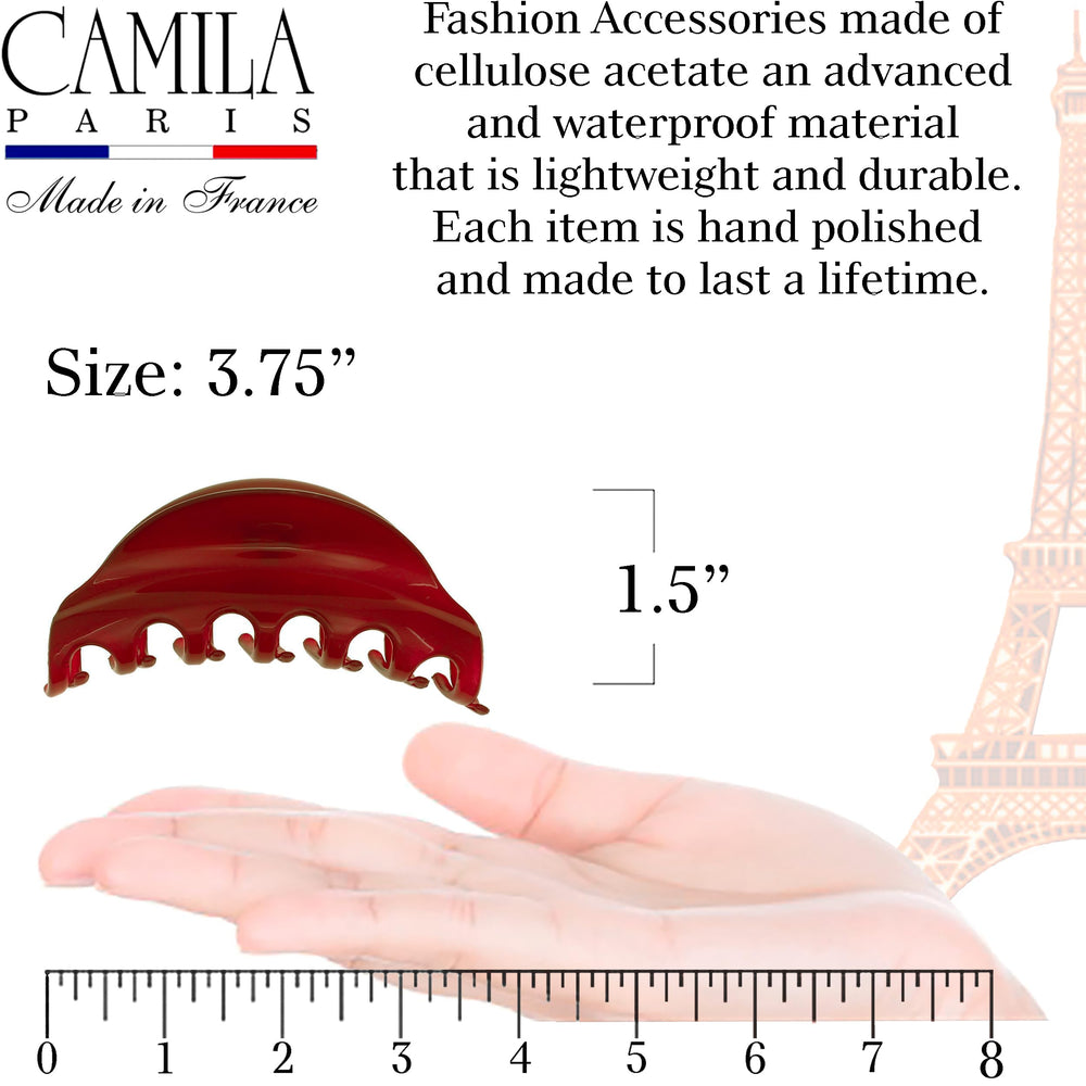 Camila Paris CP2529 clip on thick hair demonstrates strong hold