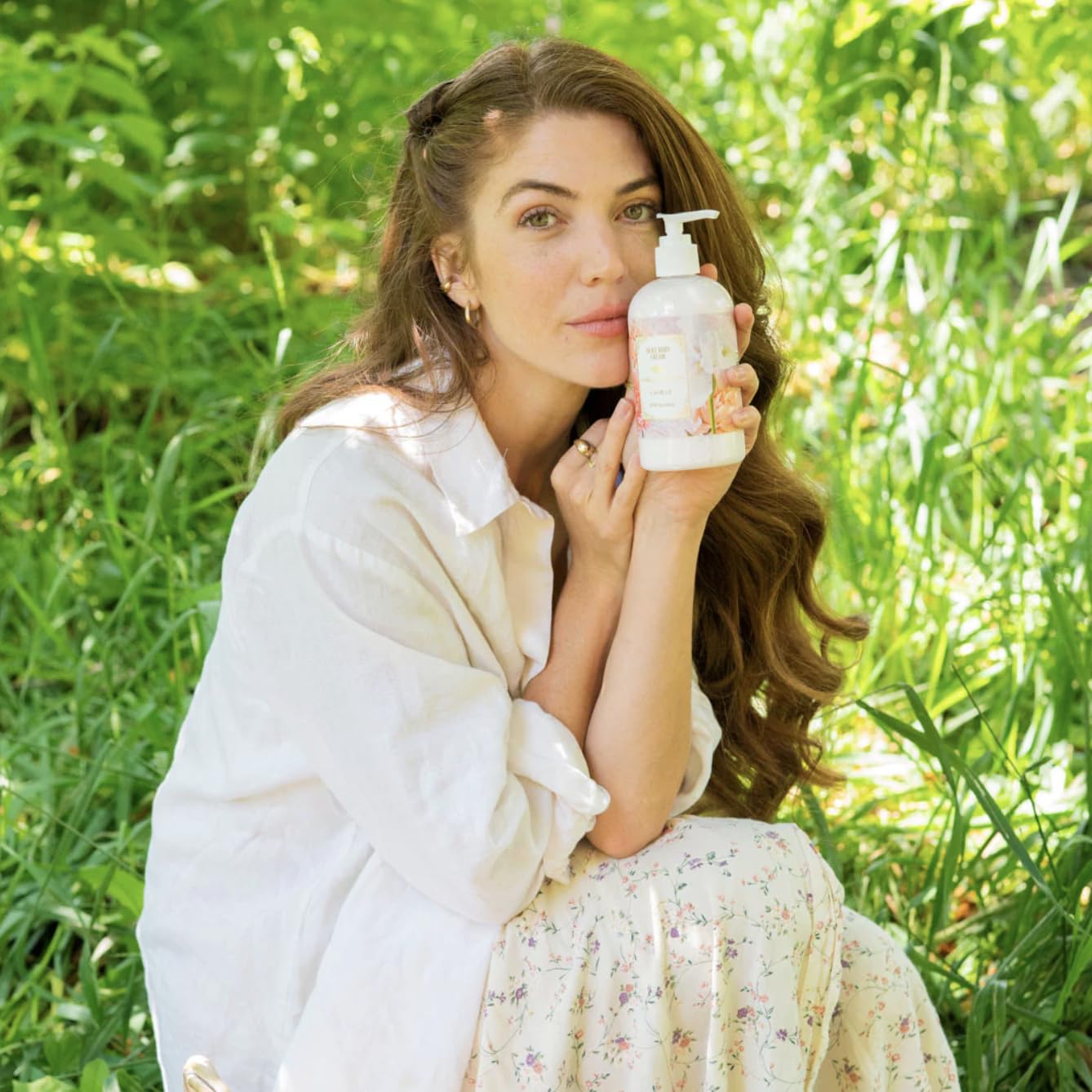Camille Beckman packaging box signals vegan formula and premium presentation.