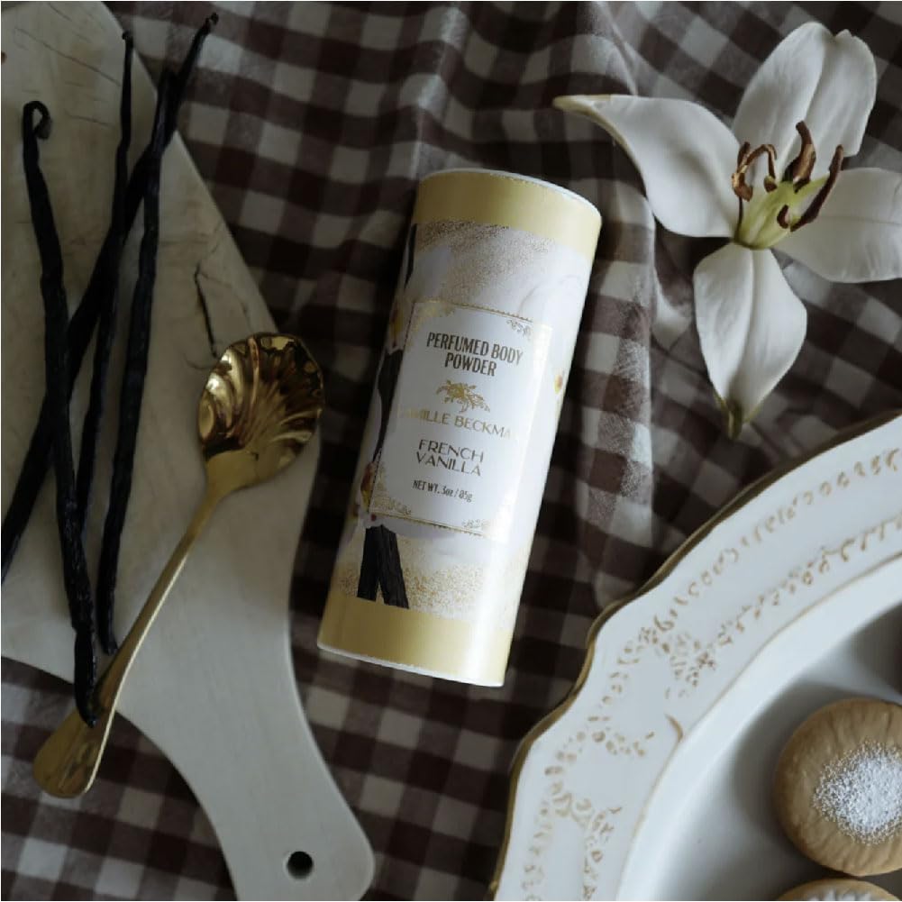 Camille Beckman vanilla musk scent profile delivers a warm, buttery finish.