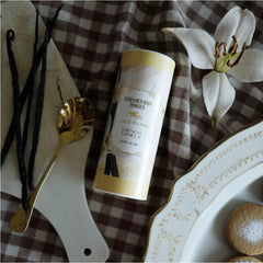 Camille Beckman vanilla musk scent profile delivers a warm, buttery finish.