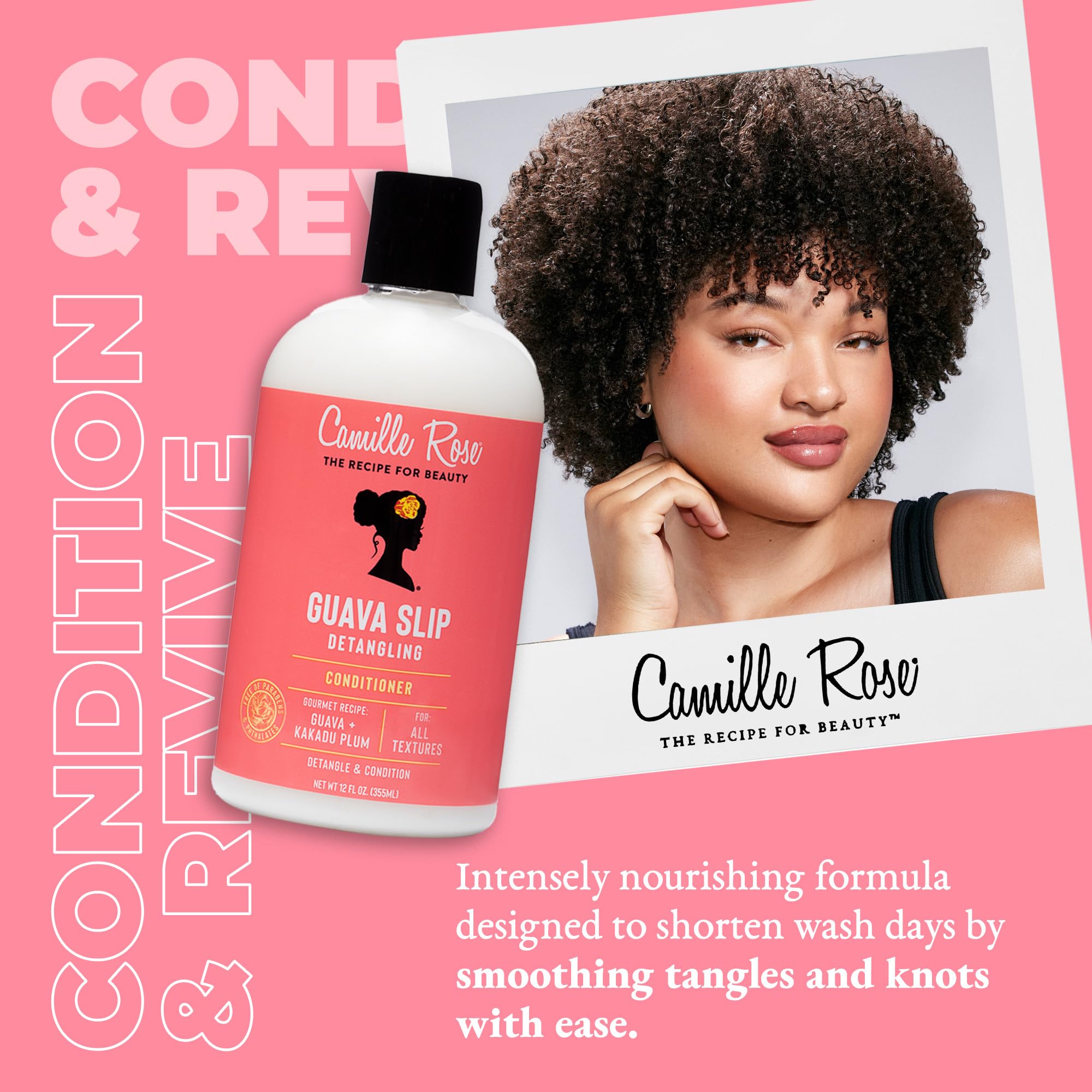 Camille Rose Guava Slip bottle pour demonstrates slip for even distribution
