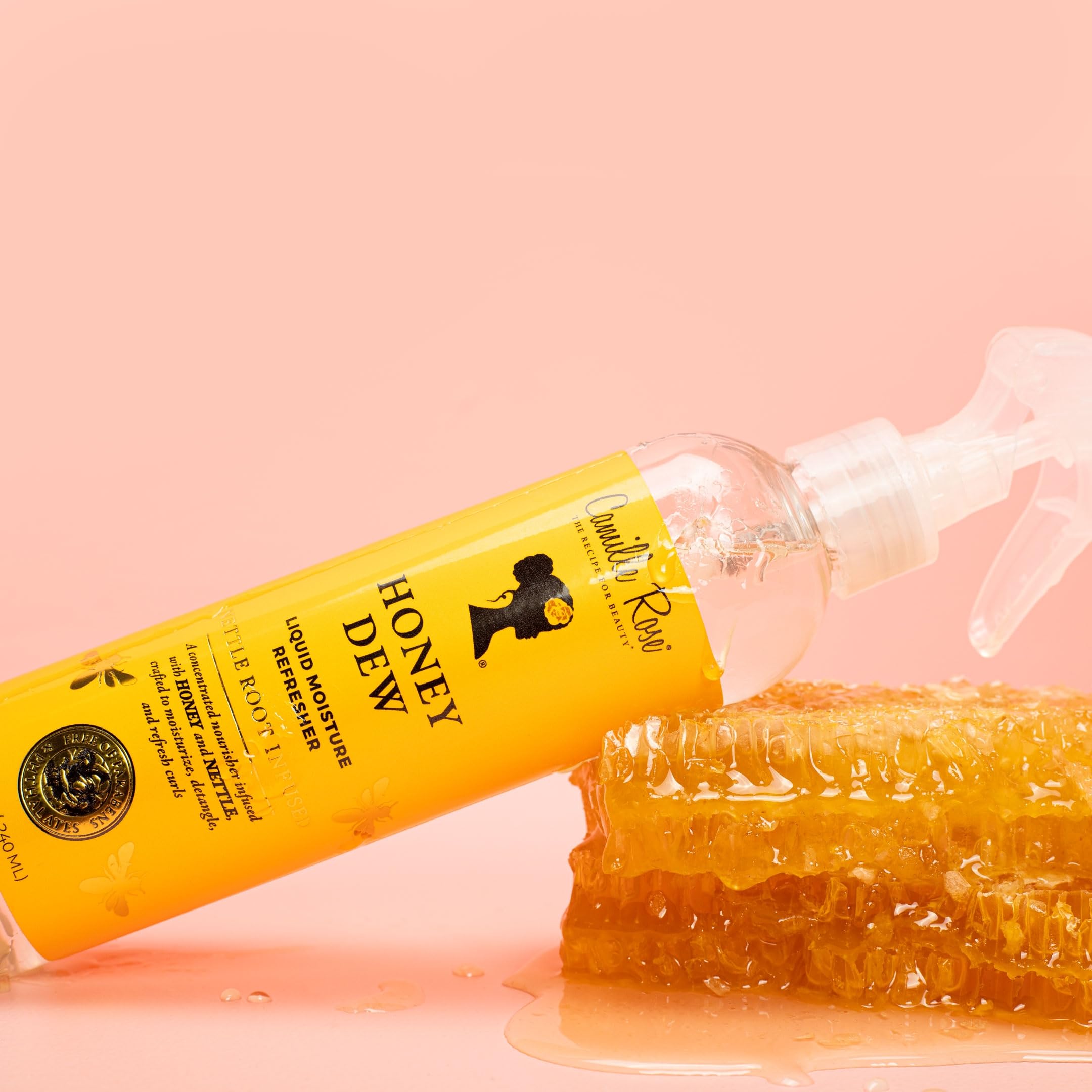 Camille Rose Honey Dew ingredients highlight honey and nettle for nourishment