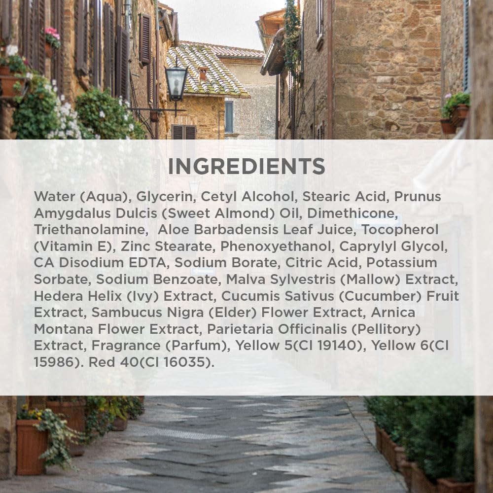 Camille Beckman glycerine hand therapy cream Tuscan Honey texture reveals rich moisture.