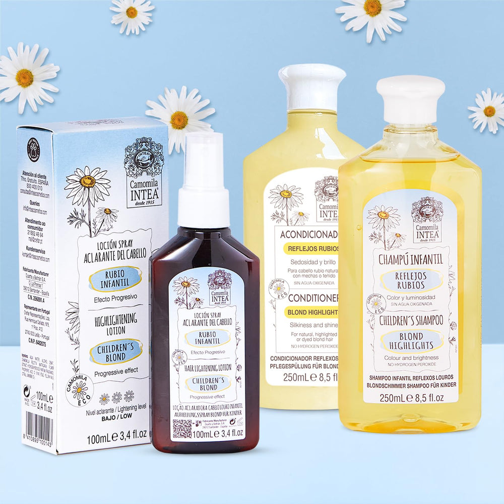 Camomila Intea Kids chamomile ingredients highlight natural plant-based care