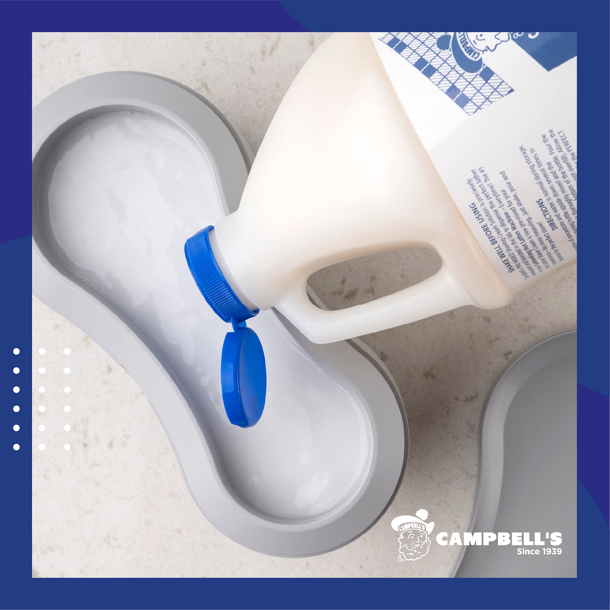 Campbell's barber-station shot showcases a professional setup for busy barber shops.