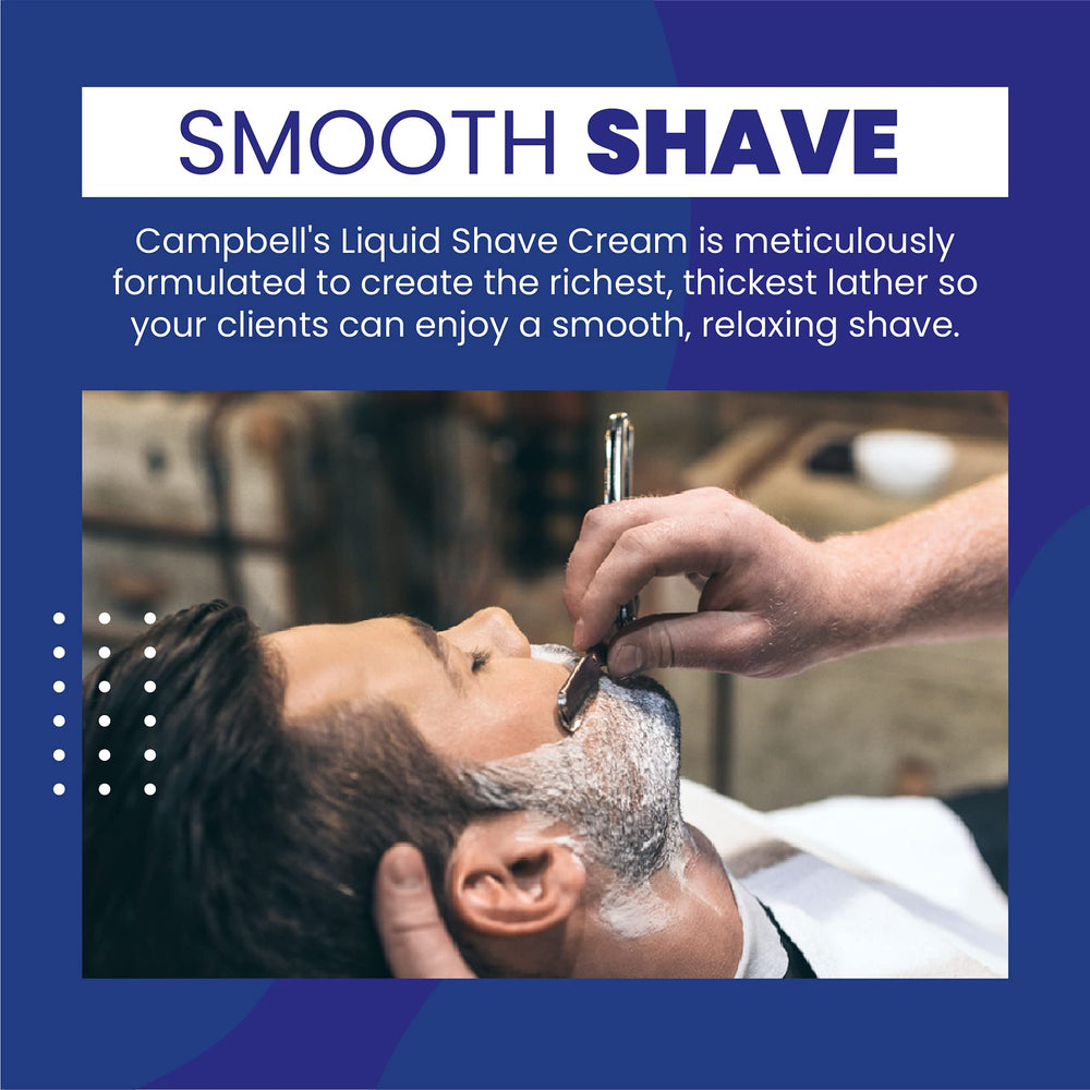 LatherKing machine front view showing professional barber setup and premium lather.