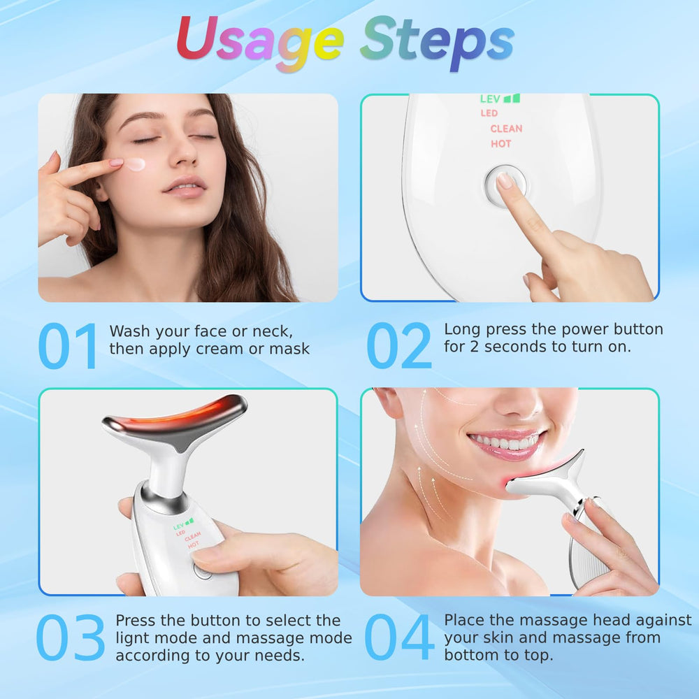 Candio portable, lightweight tool supports on-the-go skincare sessions.
