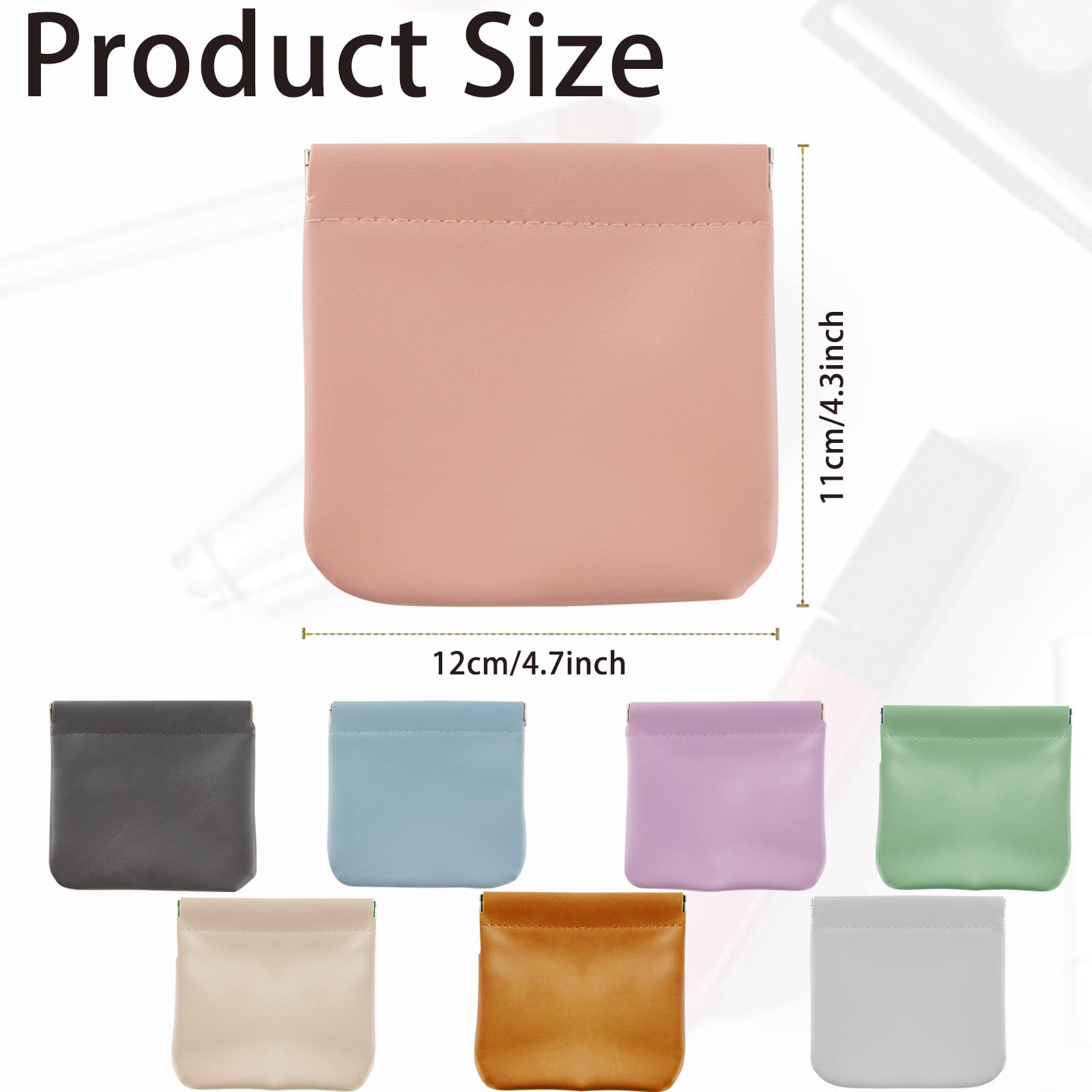 CANIPHA purple pocket cosmetic bag ready to store jewelry and cords.