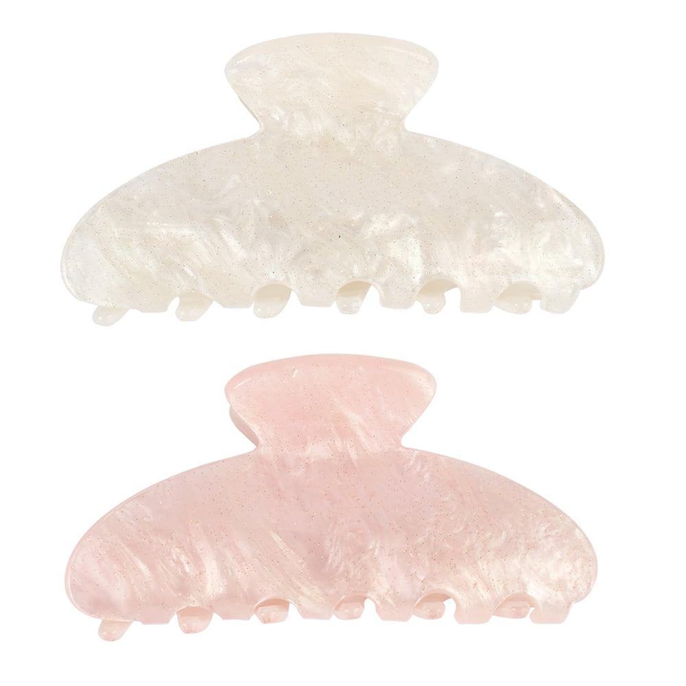 Canitor hair claw clip acrylic marbled finish for sophisticated everyday wear