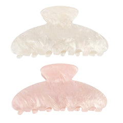 Canitor hair claw clip acrylic marbled finish for sophisticated everyday wear