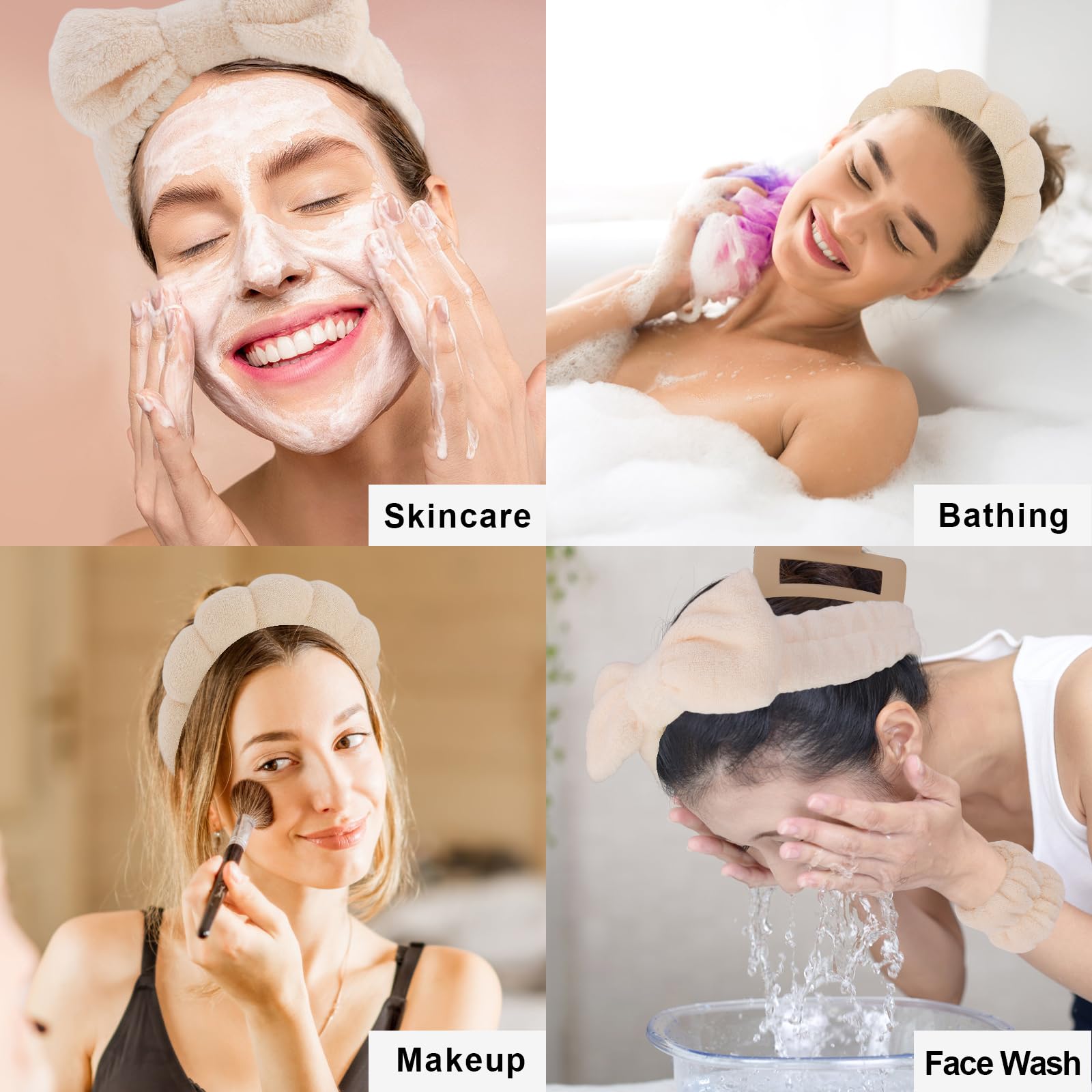 Canitor skincare routine headbands highlight comfort and absorbency during treatments