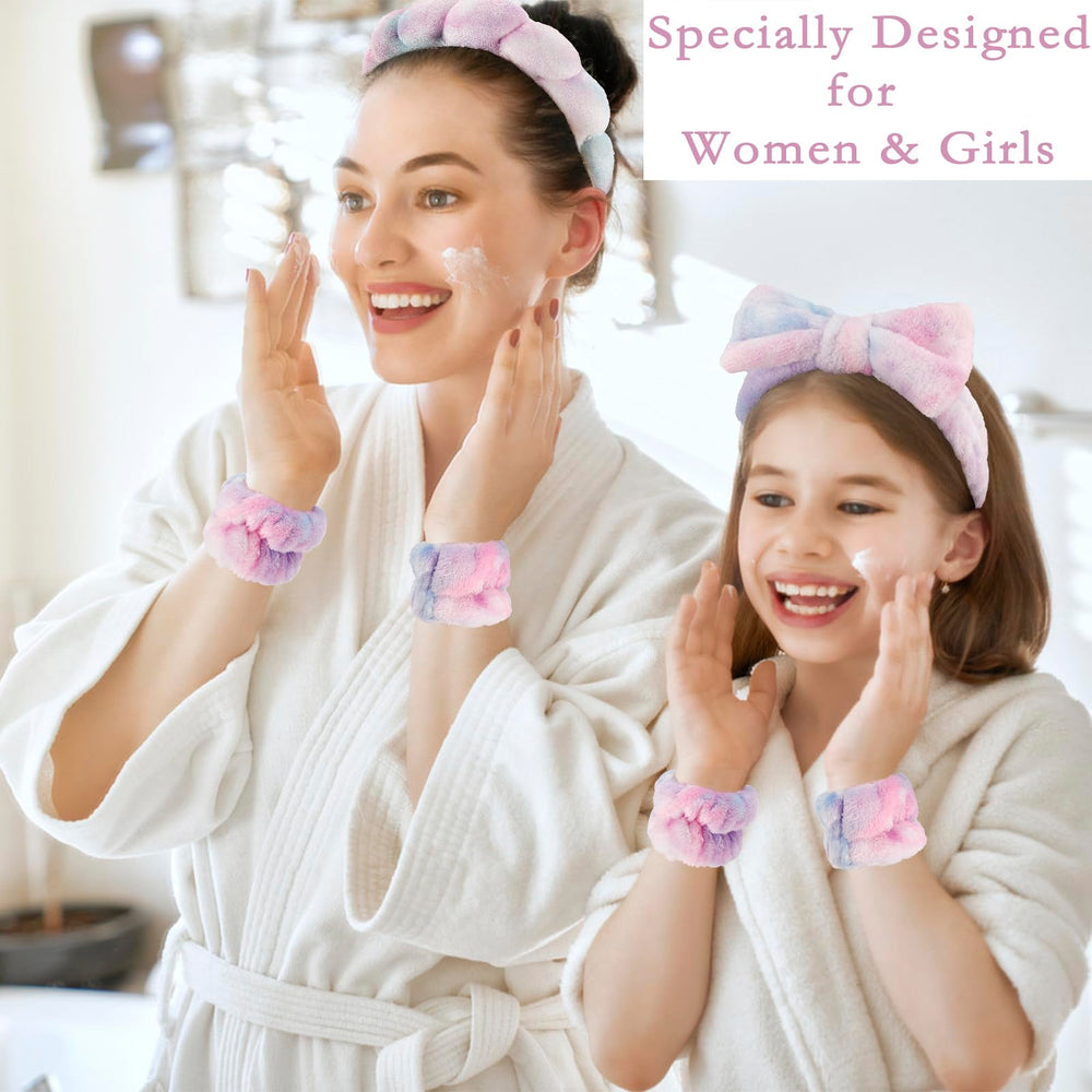 Canitor spa headbands complete kit image shows soft fabrics and set variety.