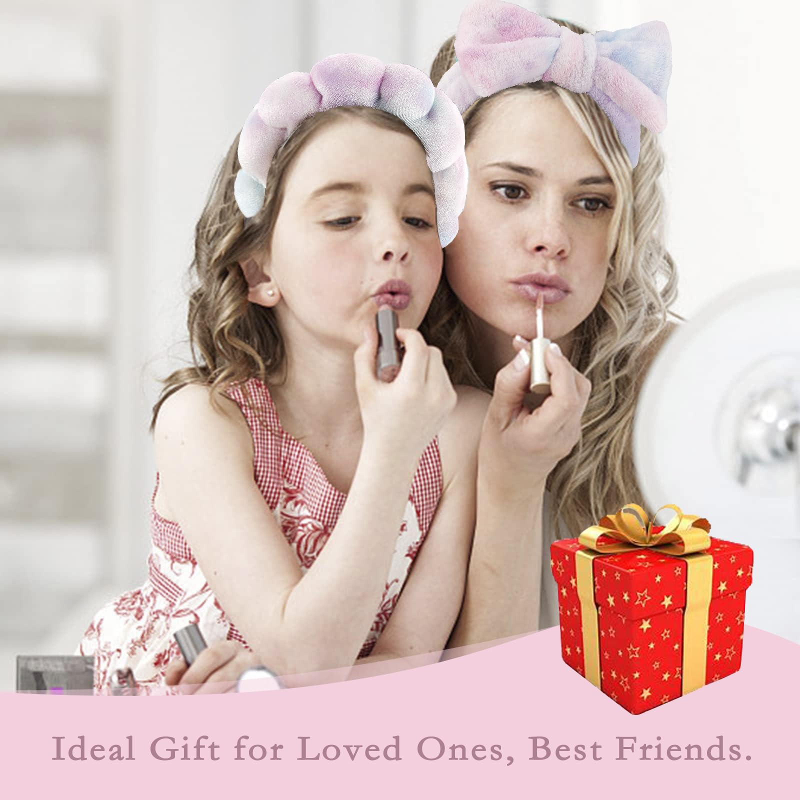 Canitor spa headbands hair clip in use adds secure hold during skincare routine.
