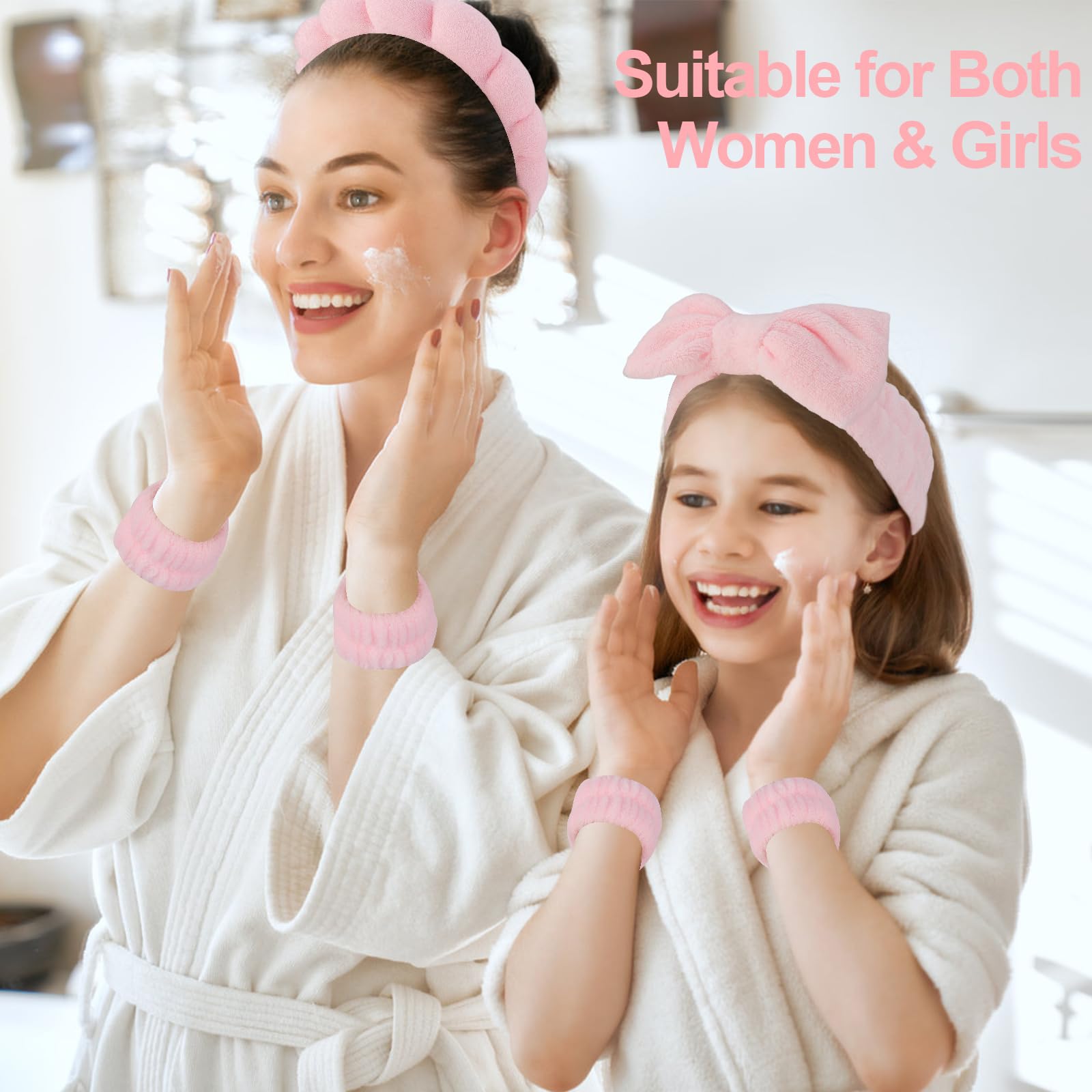 Canitor spa makeup removal session with accessories for tidy skincare.