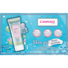 CANMAKE Mermaid Skin Gel 01 Clear applying as a makeup primer