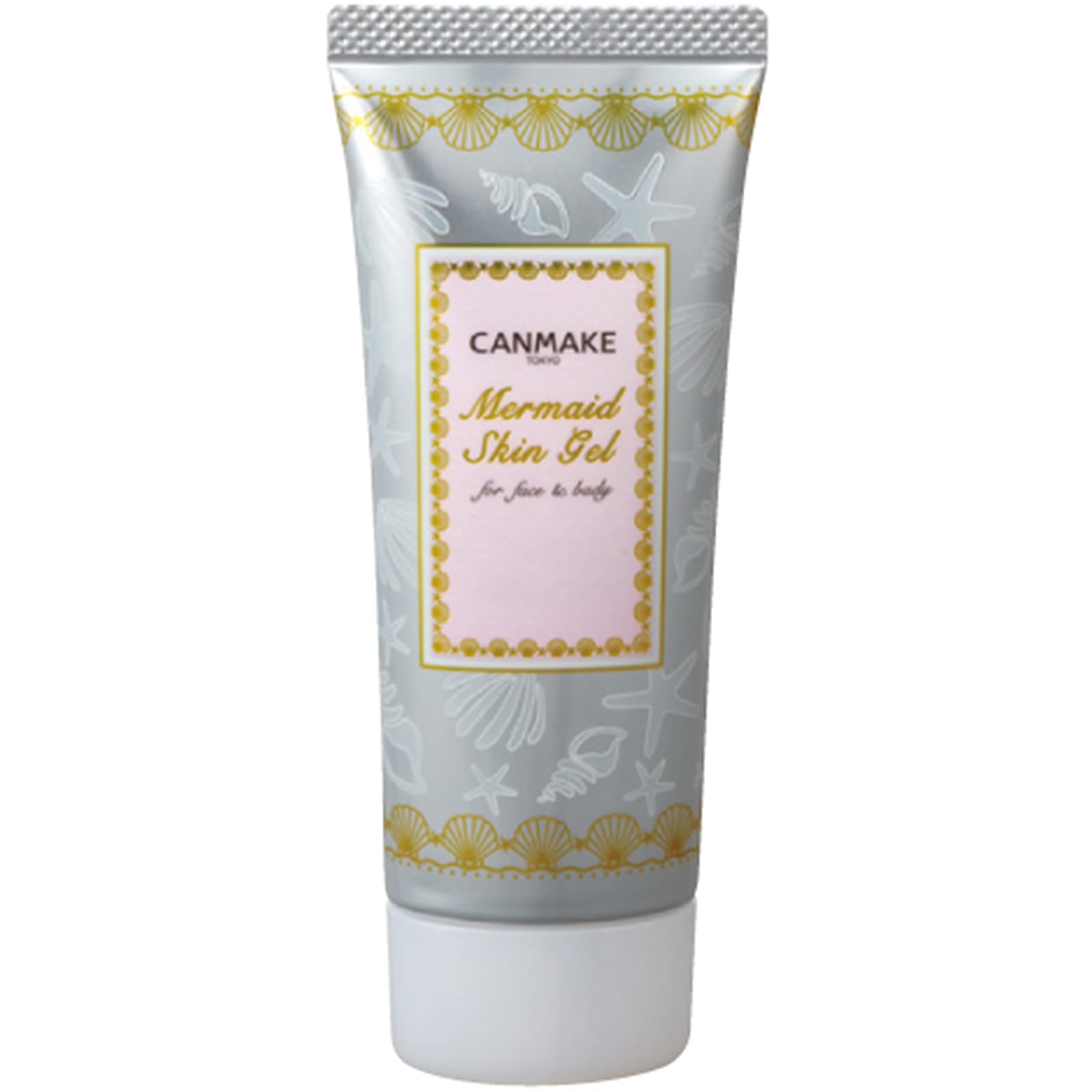 CANMAKE Mermaid Skin Gel 01 Clear bottle glides on for a smooth base