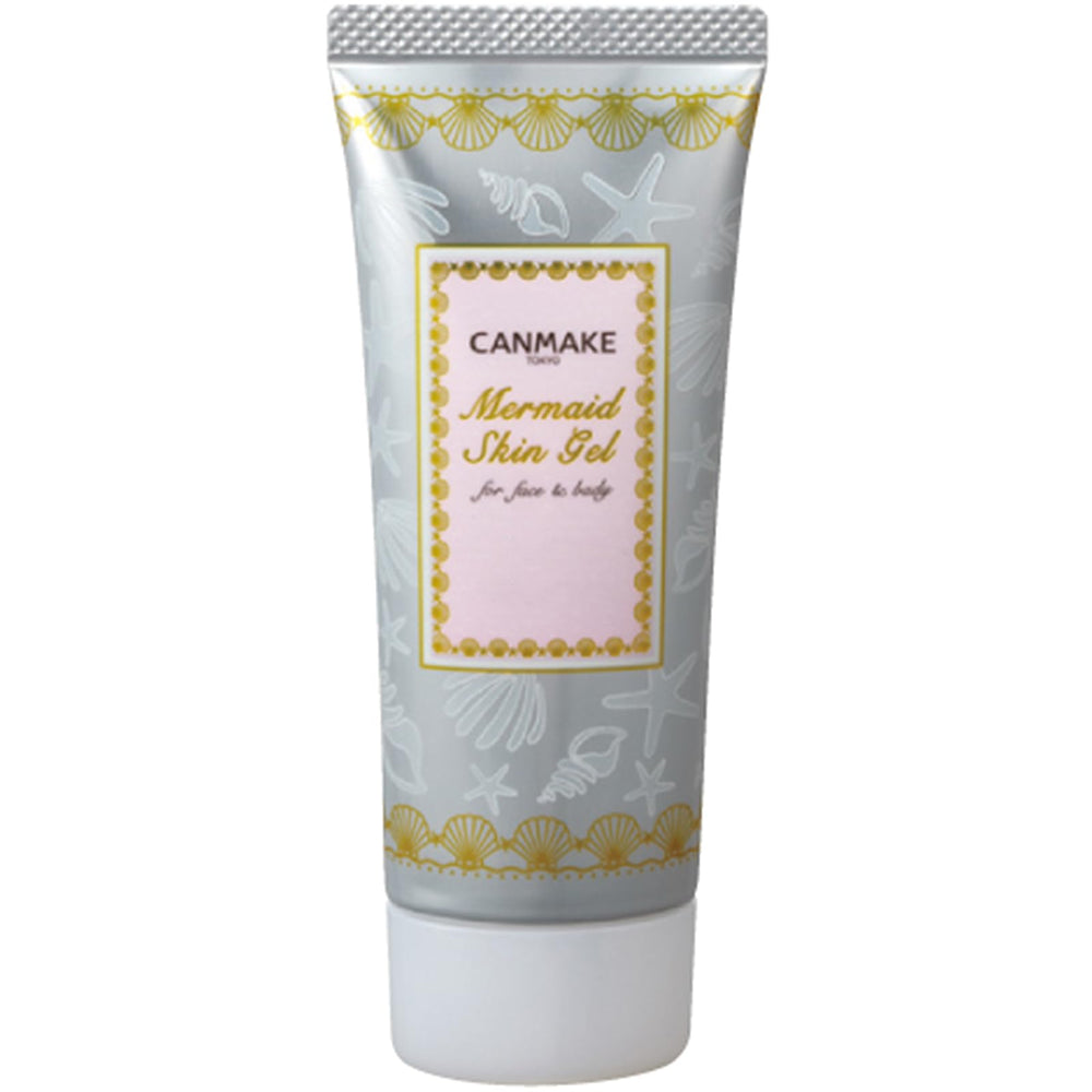 CANMAKE Mermaid Skin Gel 01 Clear bottle glides on for a smooth base