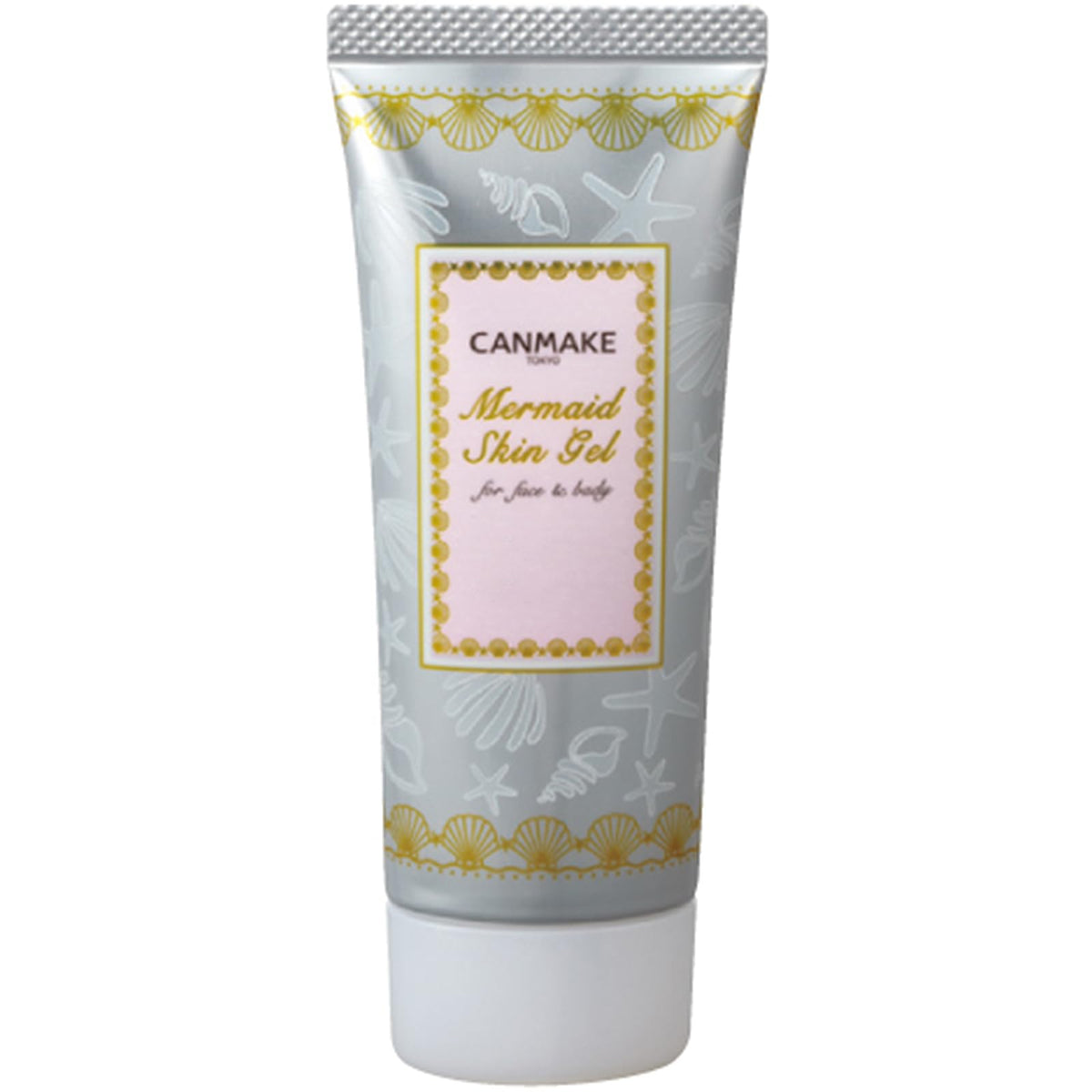 CANMAKE Mermaid Skin Gel 01 Clear bottle glides on for a smooth base