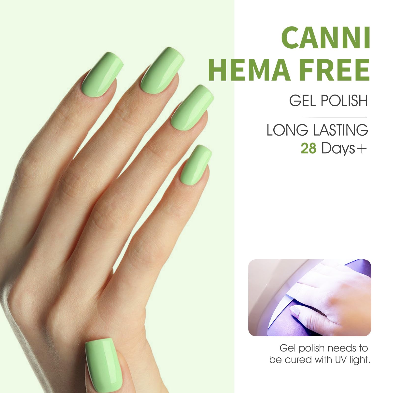 CANNI 3D crystal label bottle—clear color view for precise application