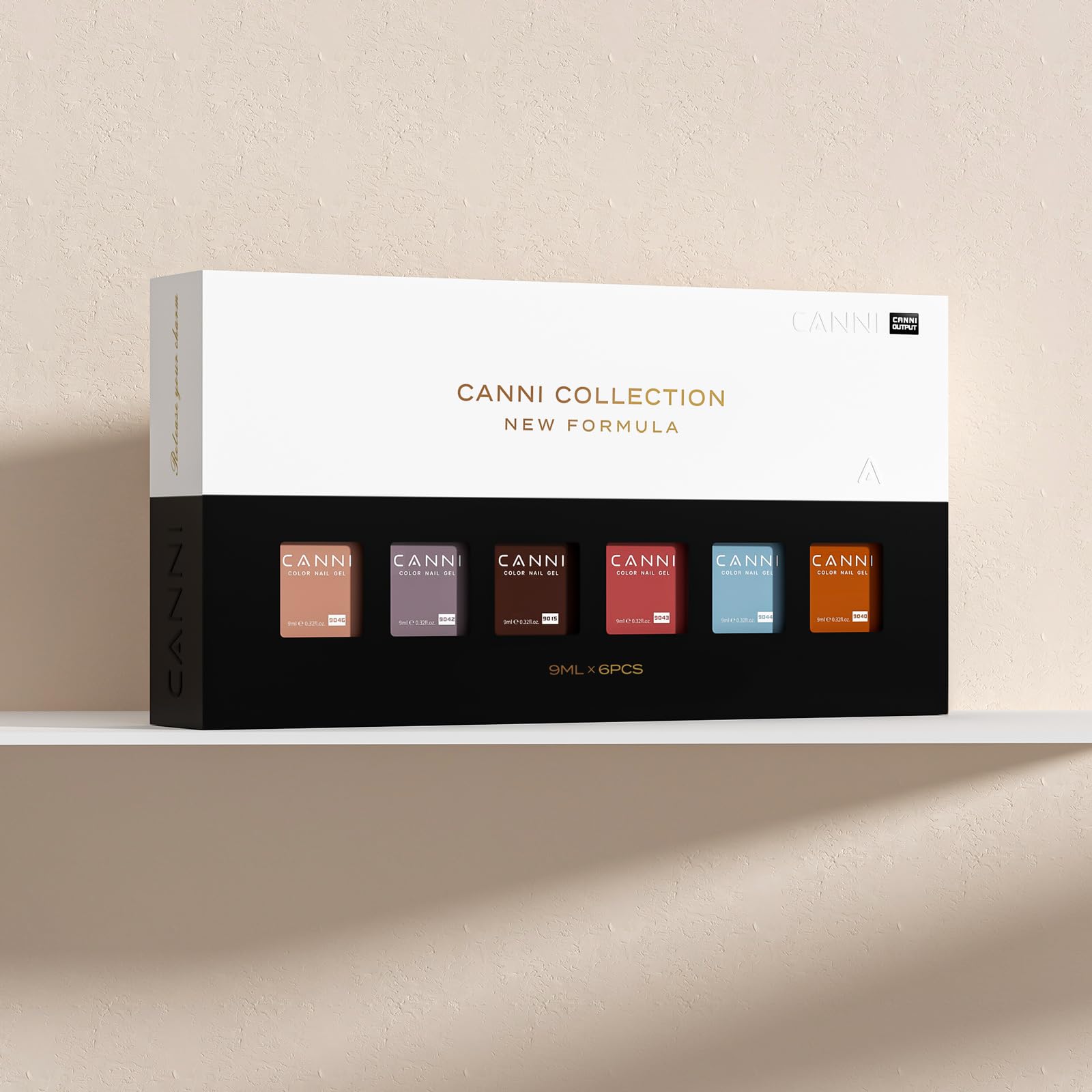 CANNI base and top coats prepare nails for durable, glossy finish