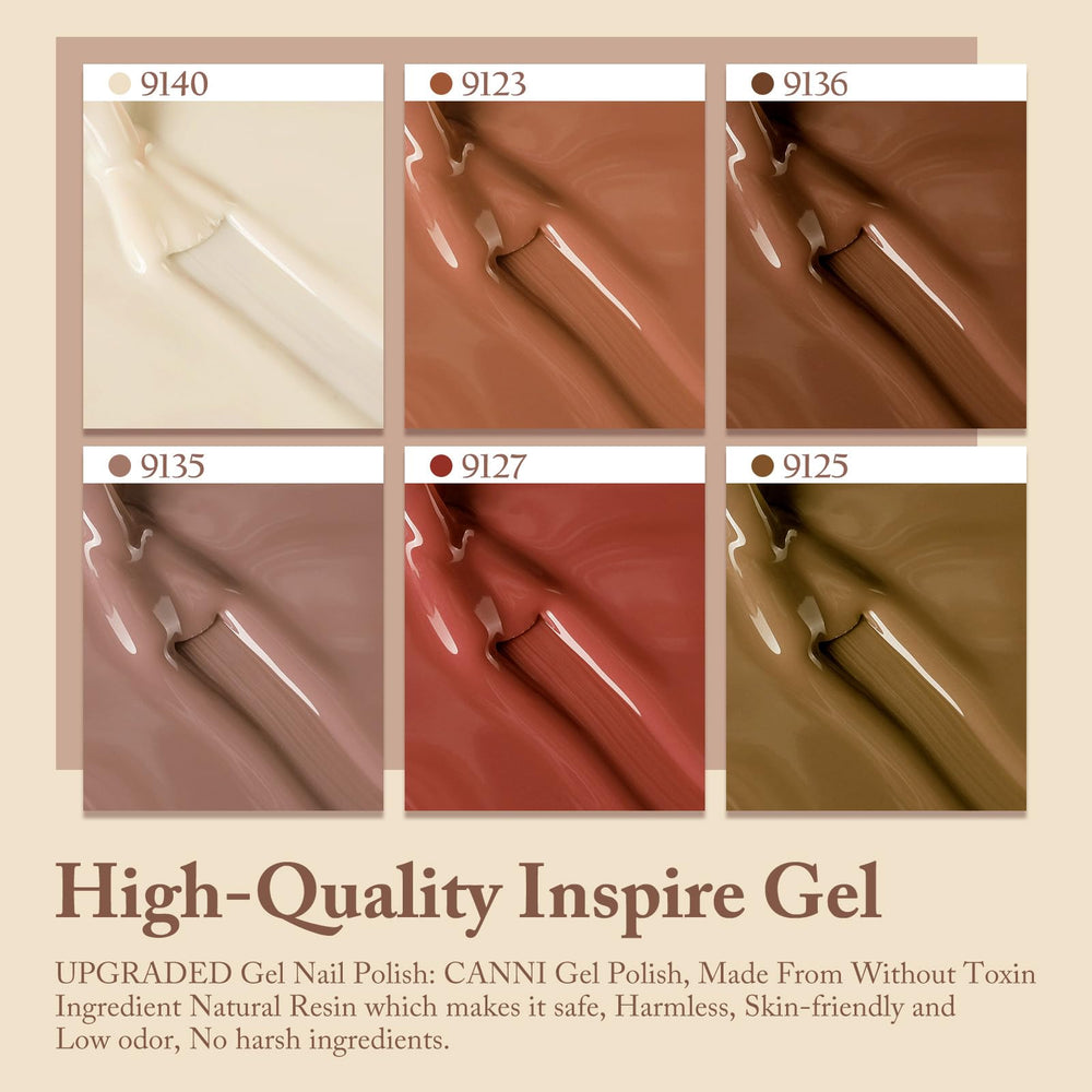 CANNI long-wear gel polish lasts over 30 days with proper prep