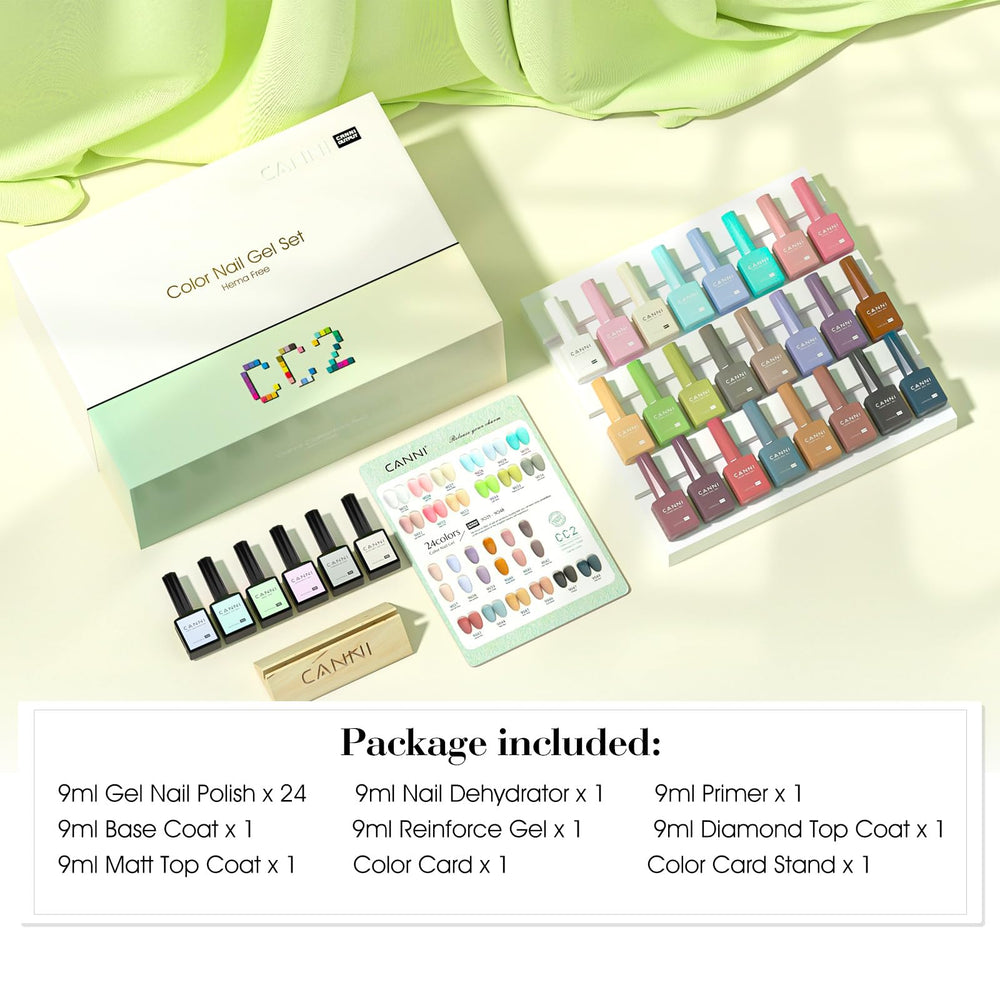 CANNI CC2 salon-quality home-use polish for professional-looking nails