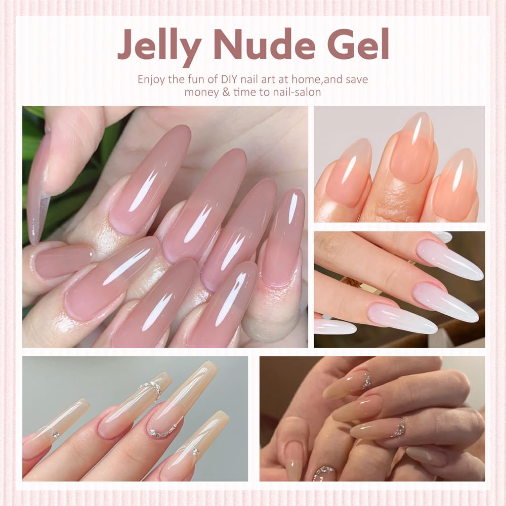 CANNI at-home salon-quality look with HEMA-free formula for healthier nail care.
