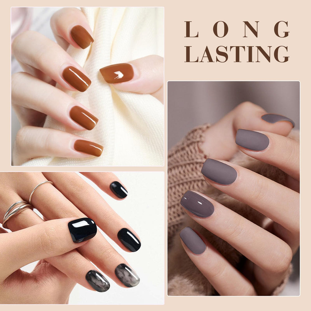 CANNI gel nail polish black shade bottle ready for dramatic manicure