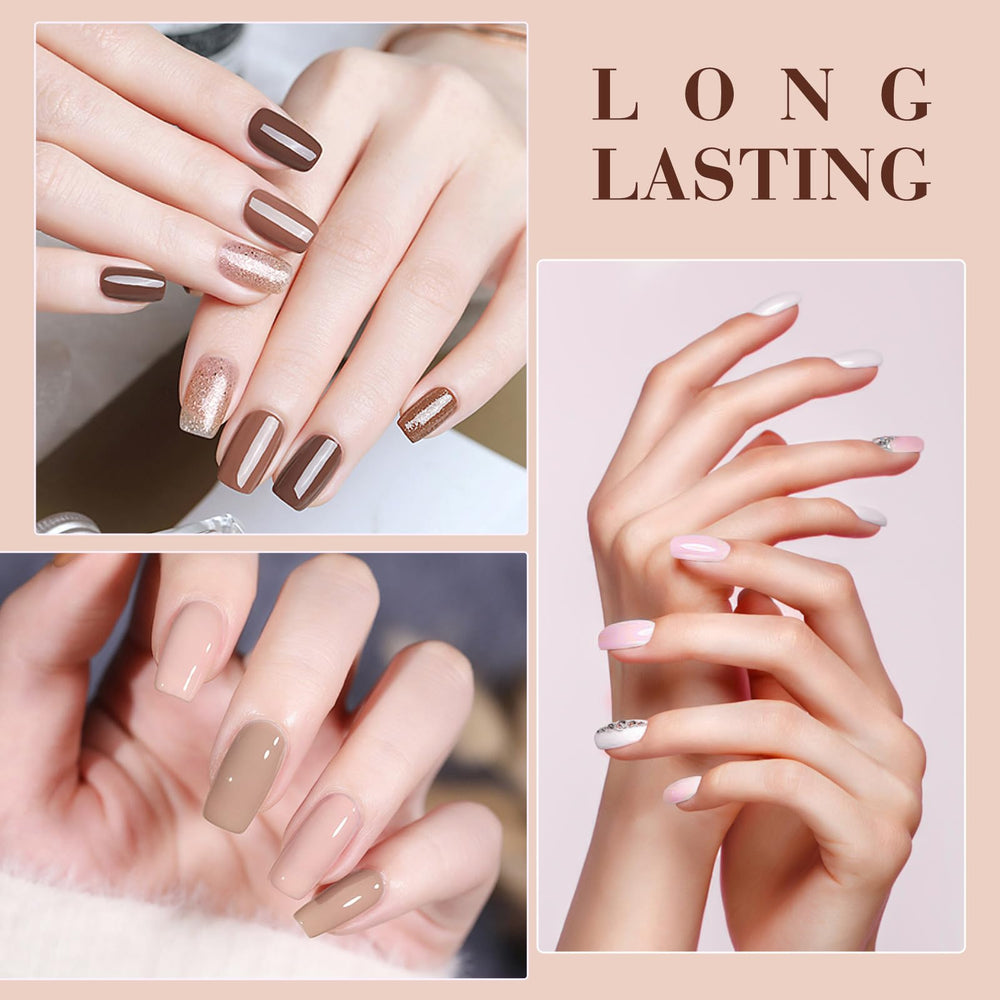 CANNI gel nail polish kit color bottle view helps choose shades at a glance