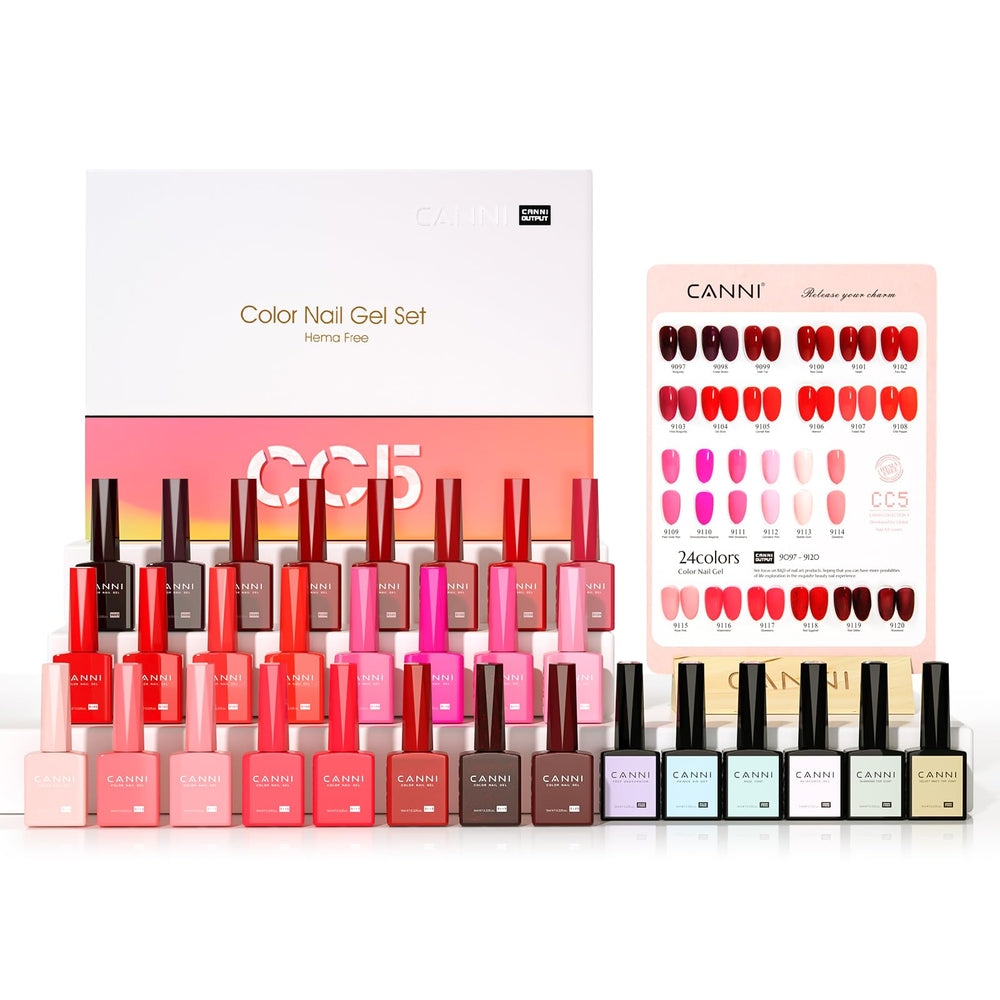 CANNI gel nail polish set collection for manicure
