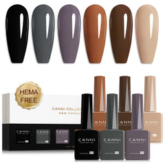 CANNI gel nail polish set packaging showcases premium gift-ready presentation