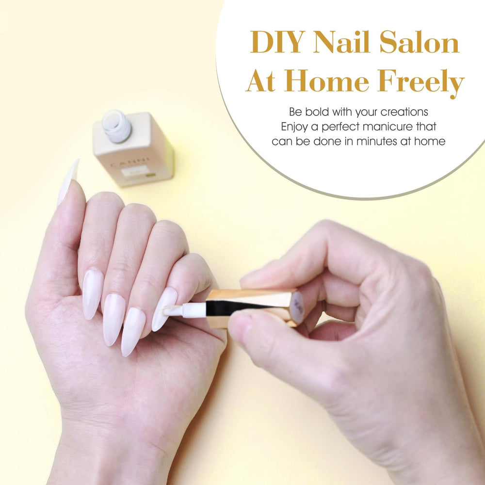 CANNI glossy finish delivers a professional look without a salon visit