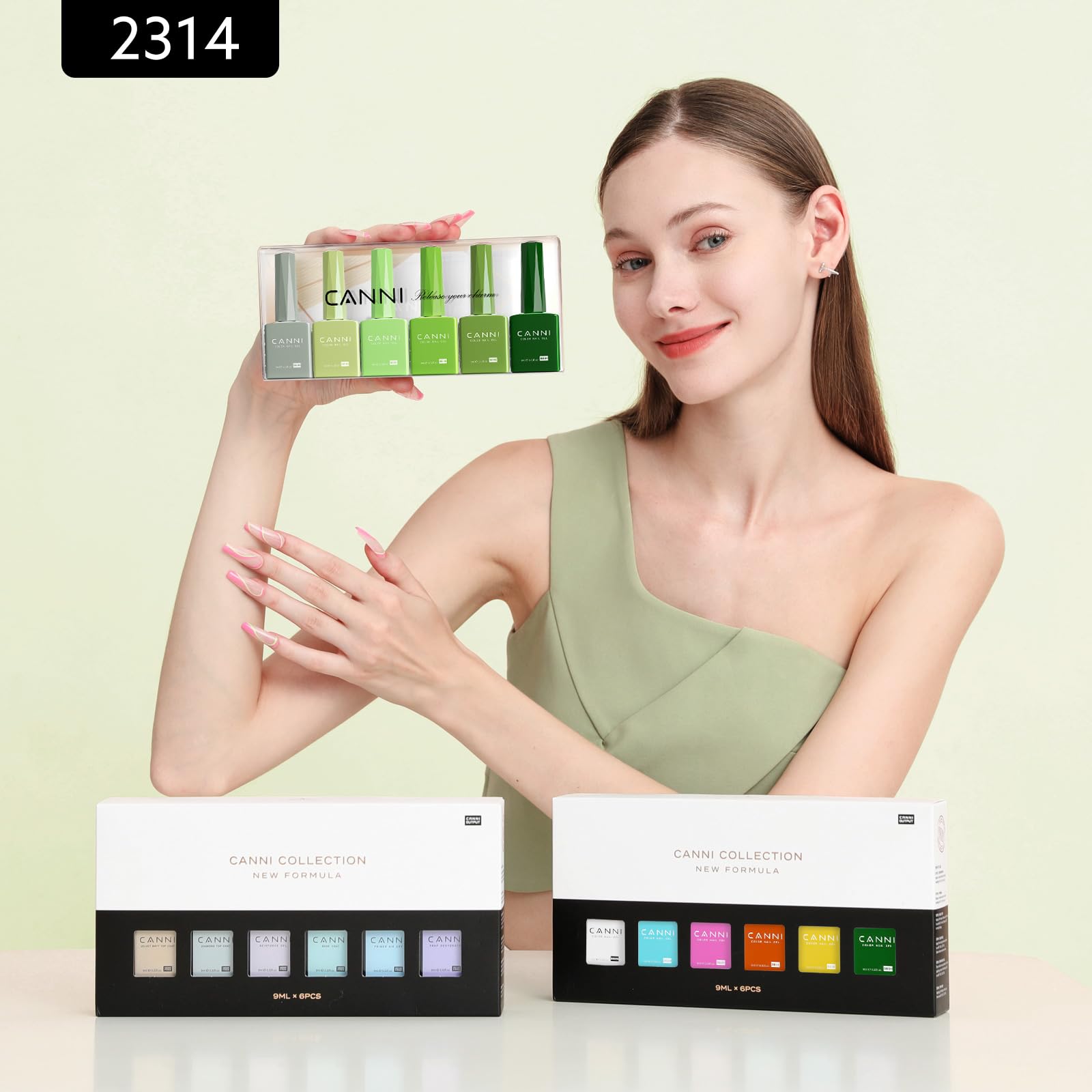 CANNI HEMA-free formula for safer, smoother gel polish