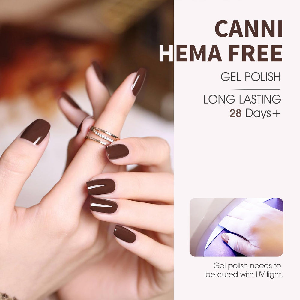 CANNI cure under LED/UV lamp for 90 to 120 seconds
