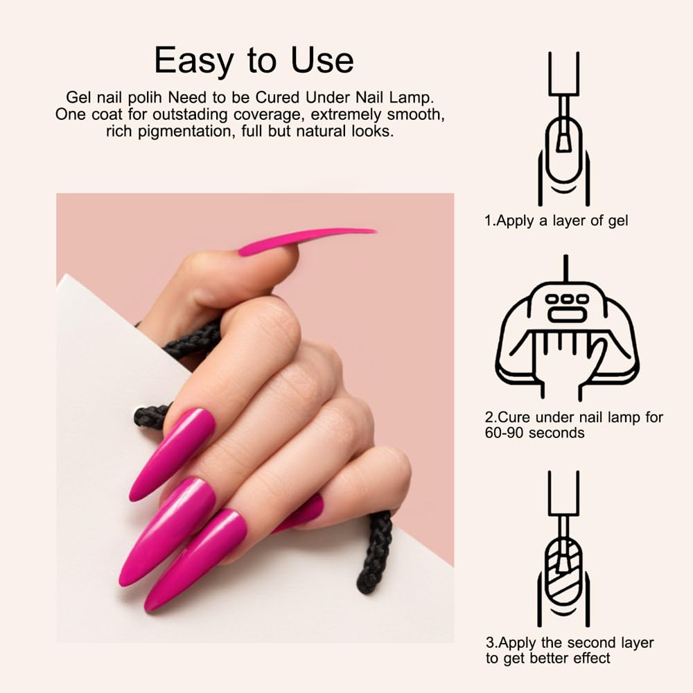CANNI long lasting gel polish ready for 30 days wear