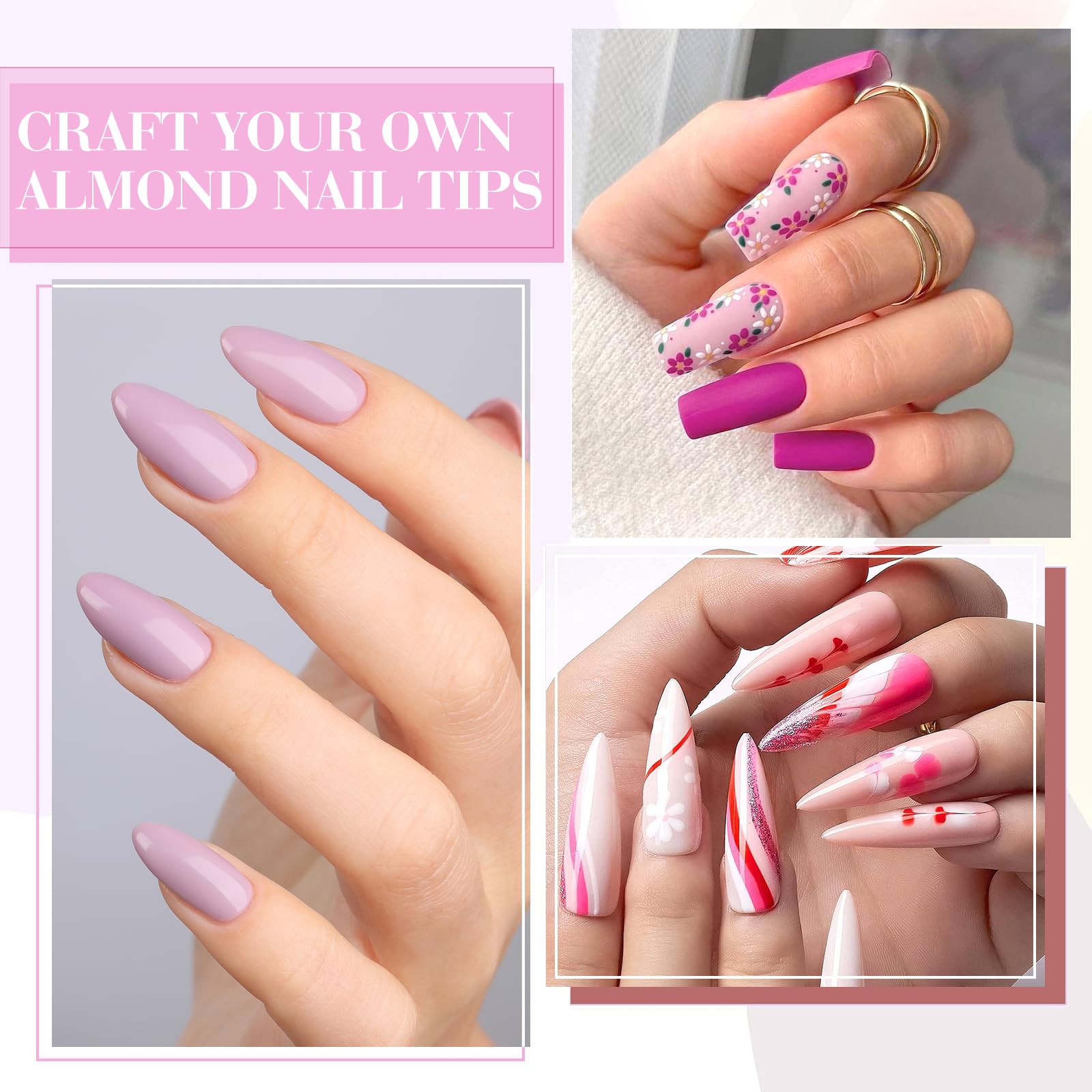 CANNI at home manicure gloss image showing salon quality nails