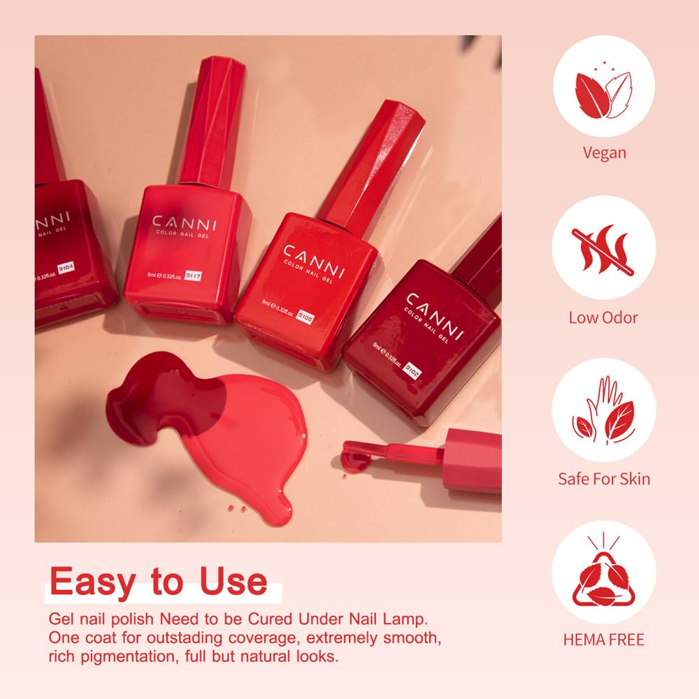 CANNI salon-quality result at home on nails