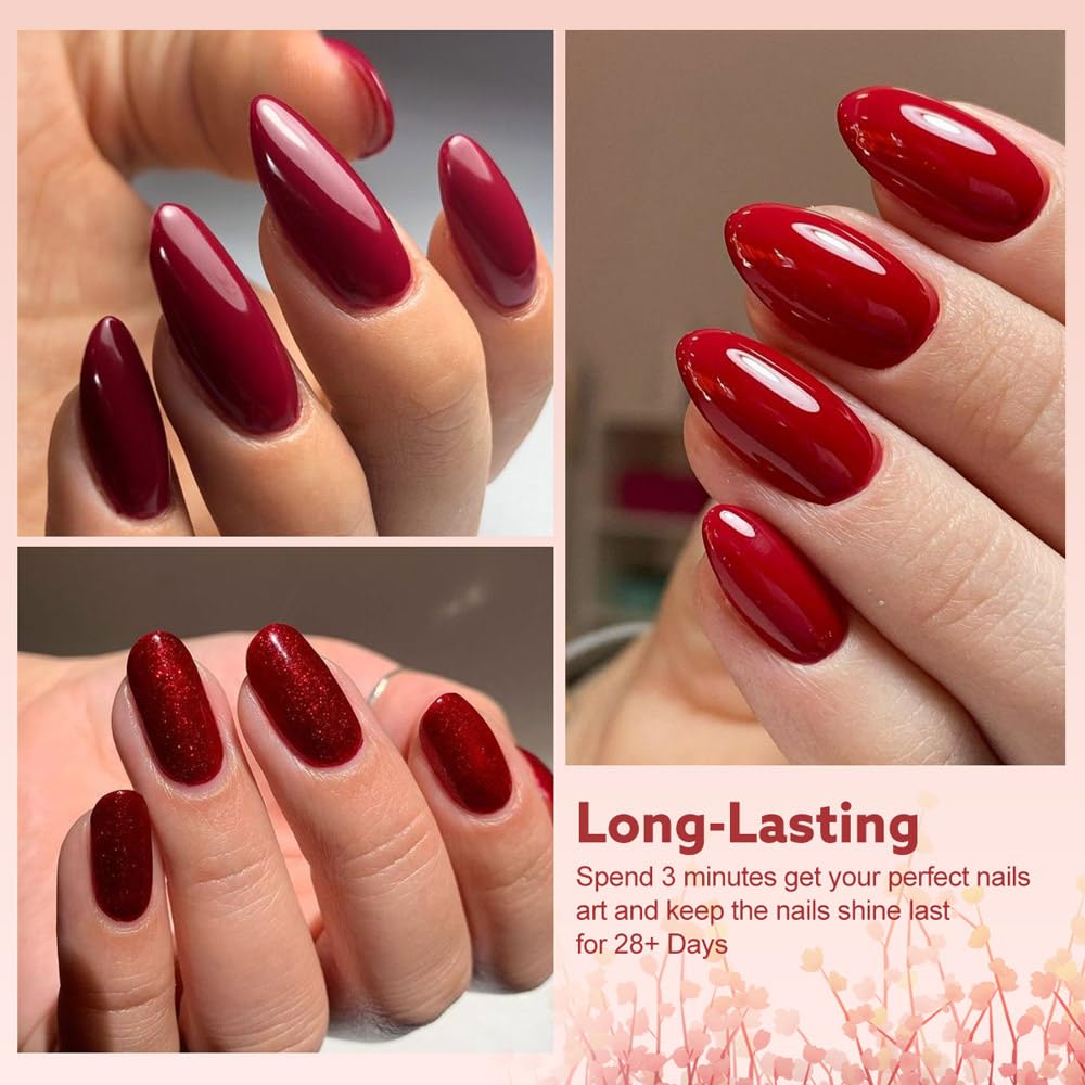 CANNI smooth-pigment gel polish being applied