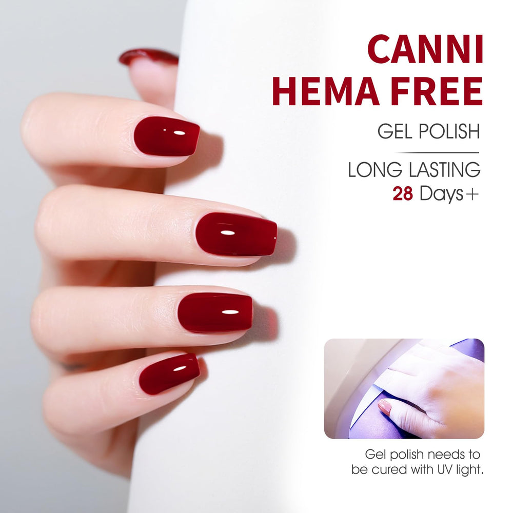 CANNI soak-off gel removal demo for easy removal.