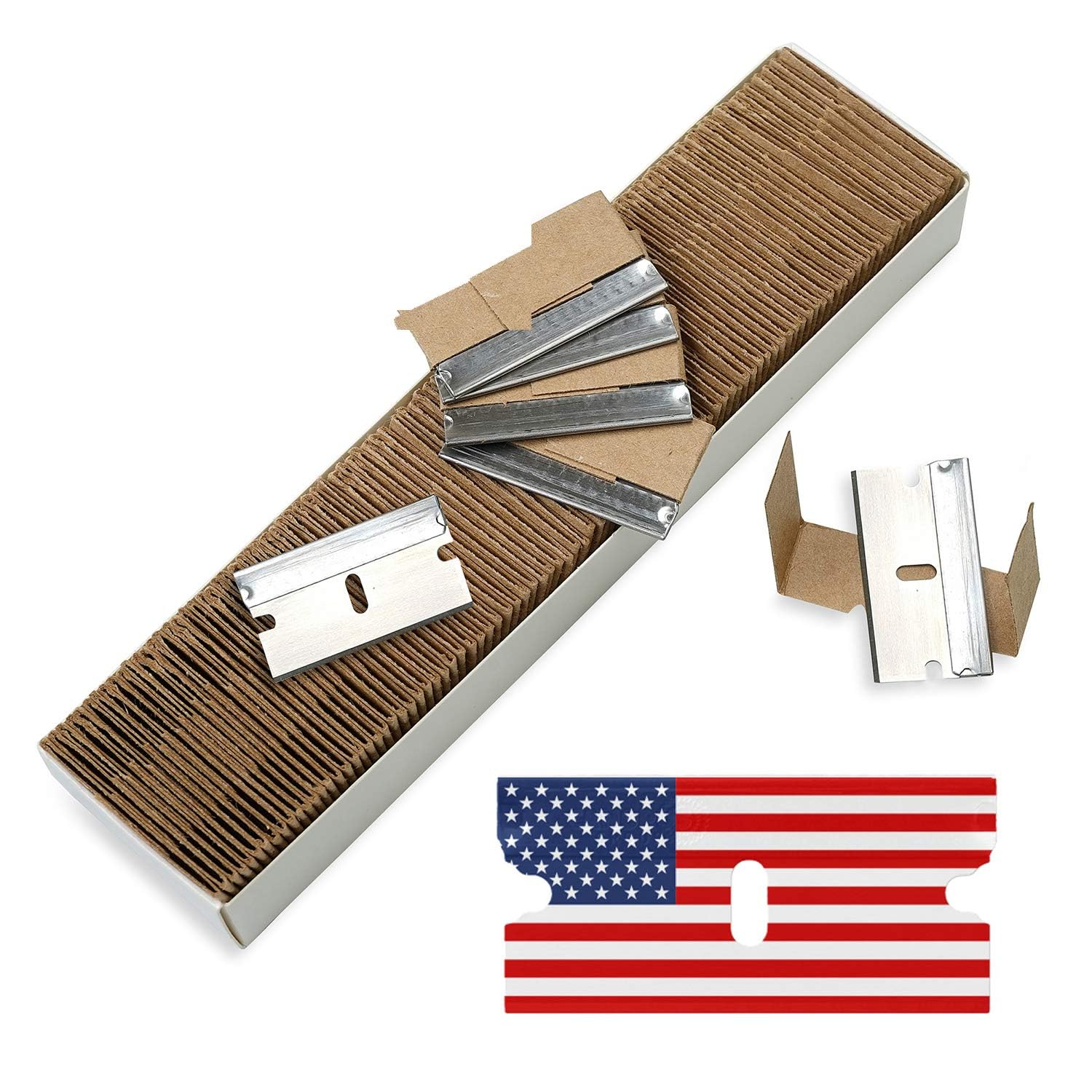 CANOPUS single edge blades packaging shows durable construction for precise cuts