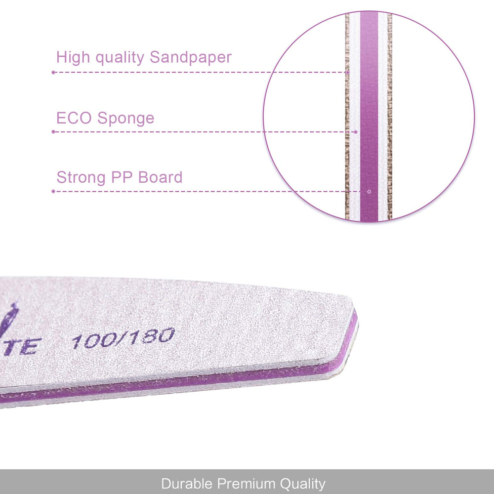 CANVALITE packaging and use; ready-to-go nail file set for pros and home routines
